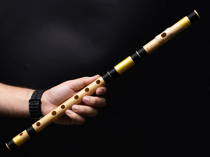 RF PVC Fiber C# Natural Bansuri Middle Octave 18"inches | Colors