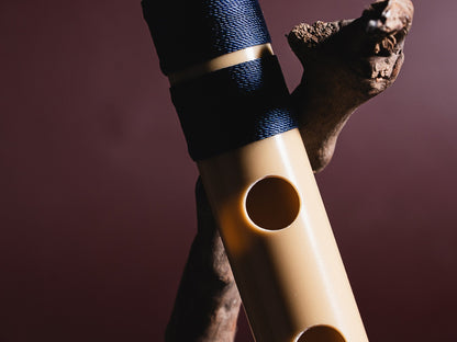 RF PVC Fiber C# Natural Bansuri Middle Octave 18"inches | Colors