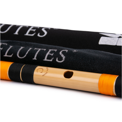 RF Bamboo C Natural Middle Bansuri 19" with Cover