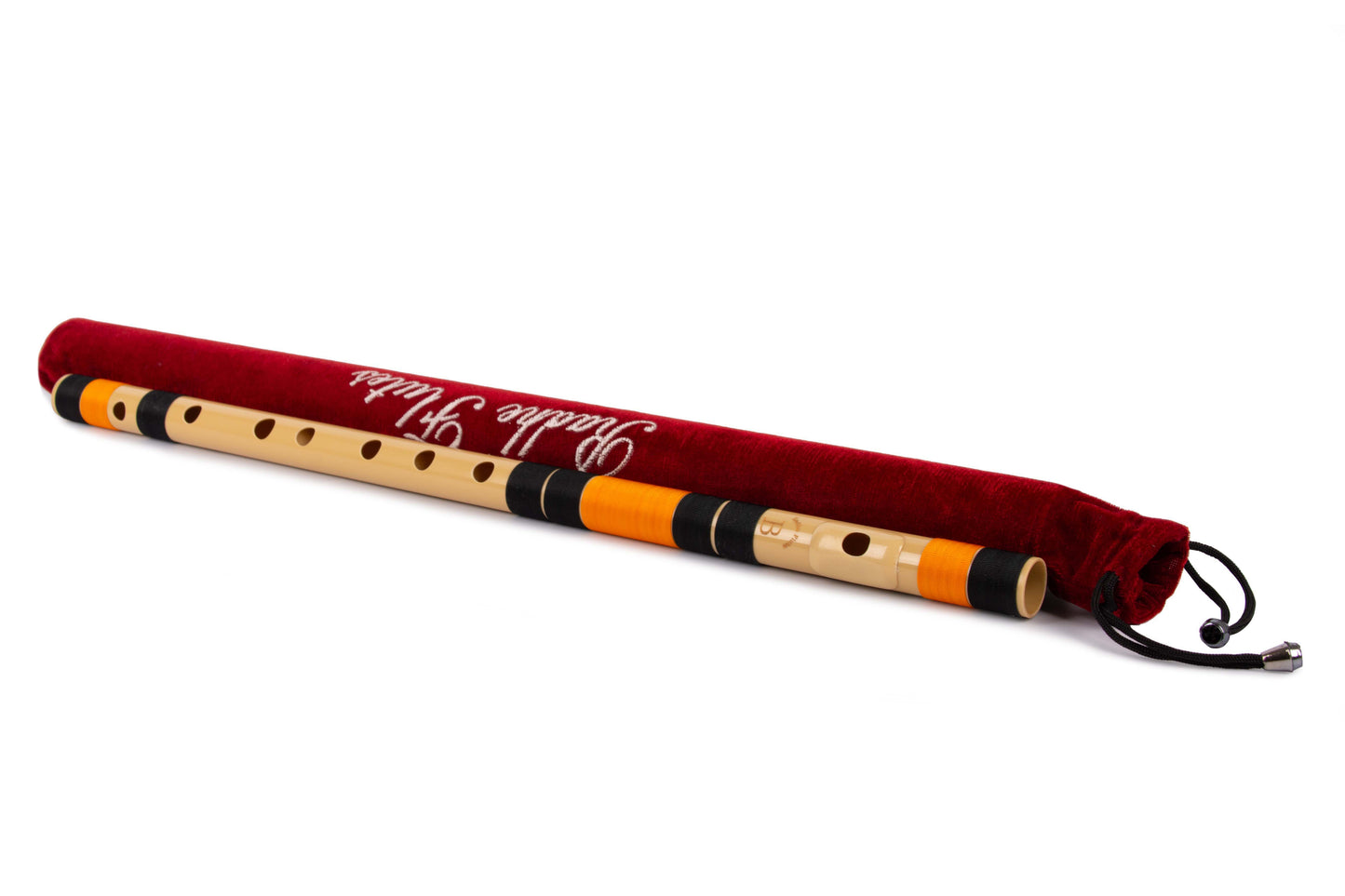 B Natural Flute with protective carrying case