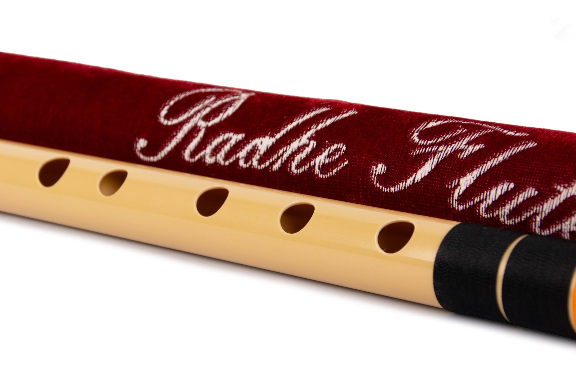 B Natural Scale Flute beautifully displayed for sale