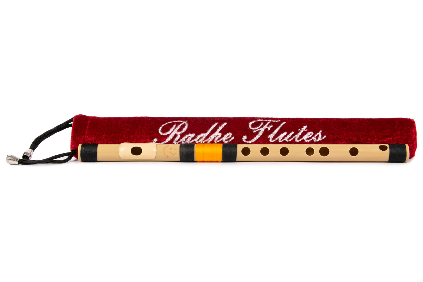 Bamboo-style finish on RF PVC Fiber G Natural Bansuri flute