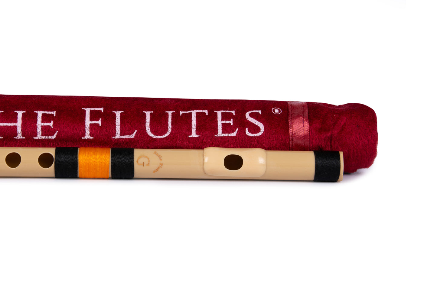 Durable RF PVC Fiber G Natural Bansuri resistant to weather