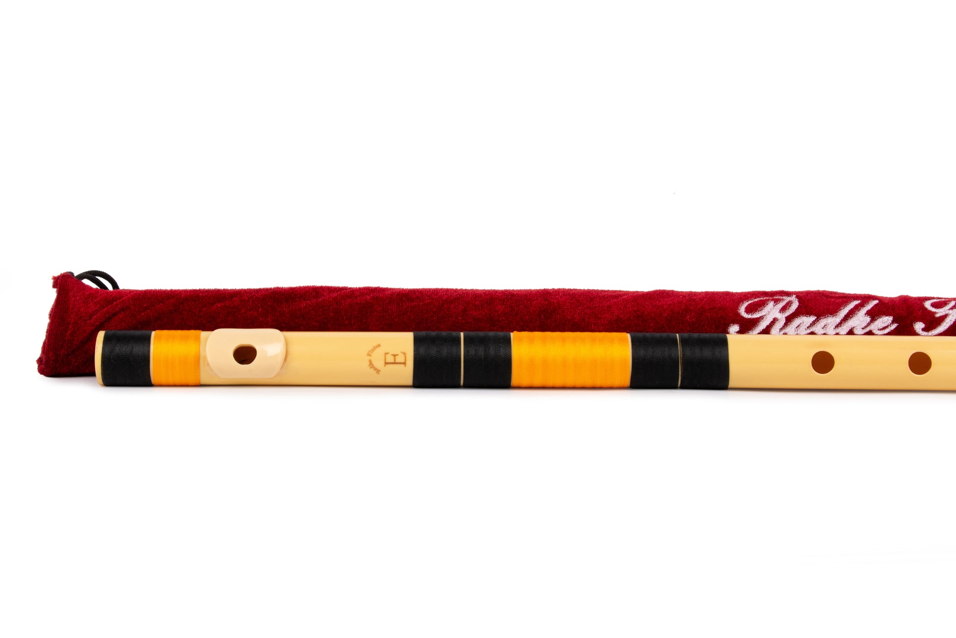 Long size 30 inch E Natural bansuri made from PVC fiber