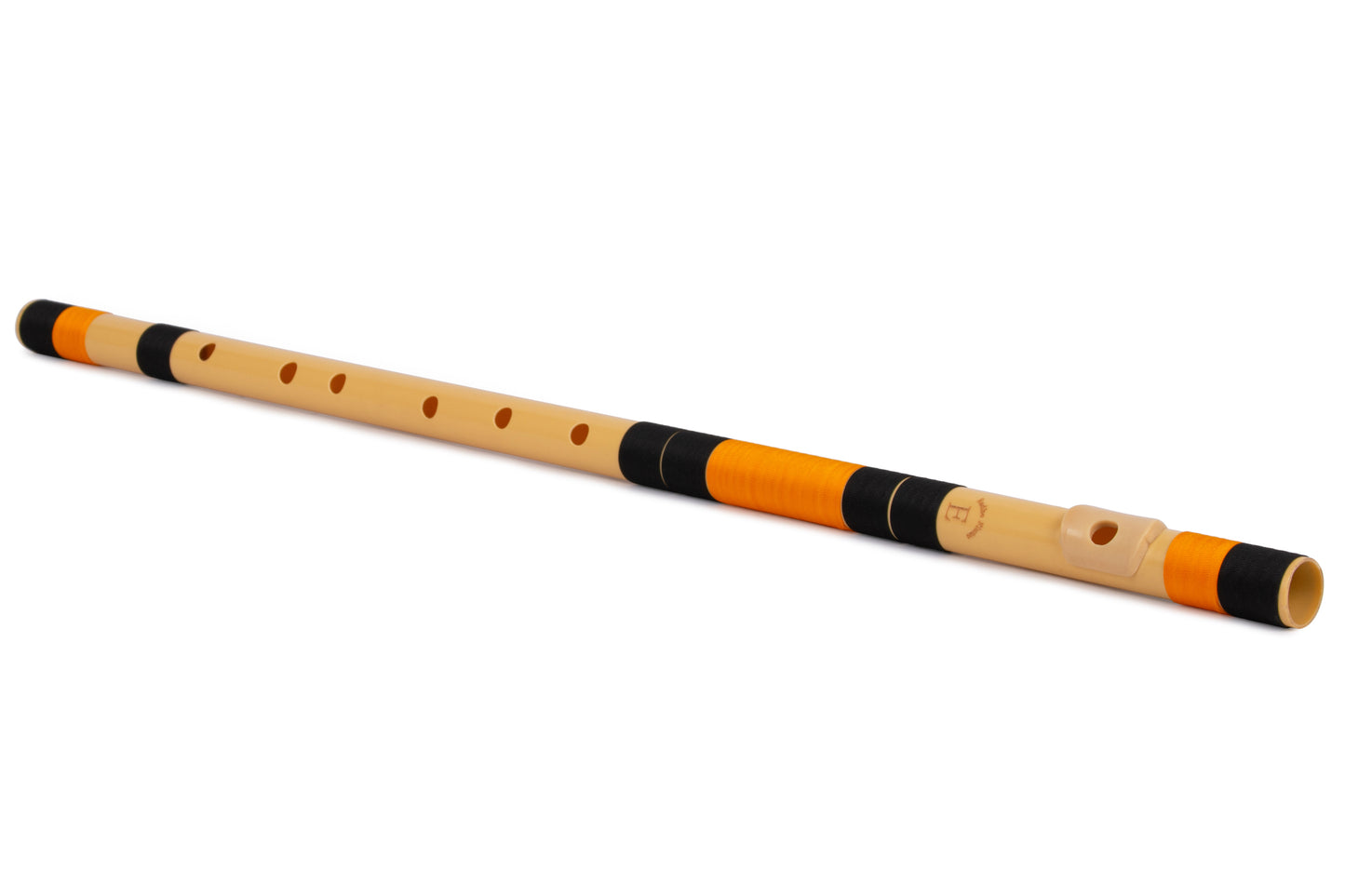 Middle scale E Natural PVC fiber bansuri for daily riyaaz