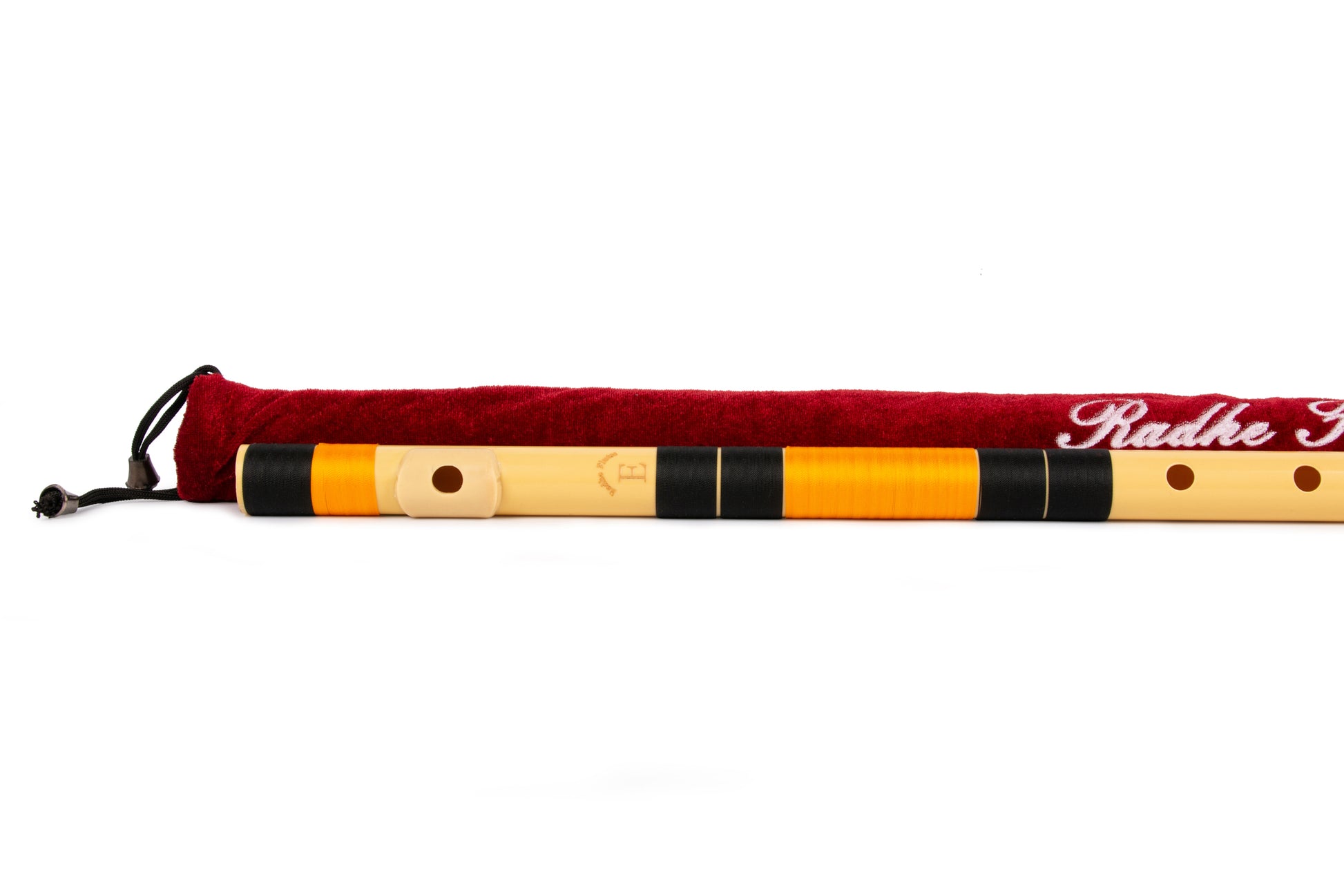 Radhe Flutes PVC fiber E Natural bansuri for beginners and intermediate players