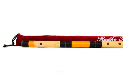 Radhe Flutes PVC fiber E Natural bansuri for beginners and intermediate players