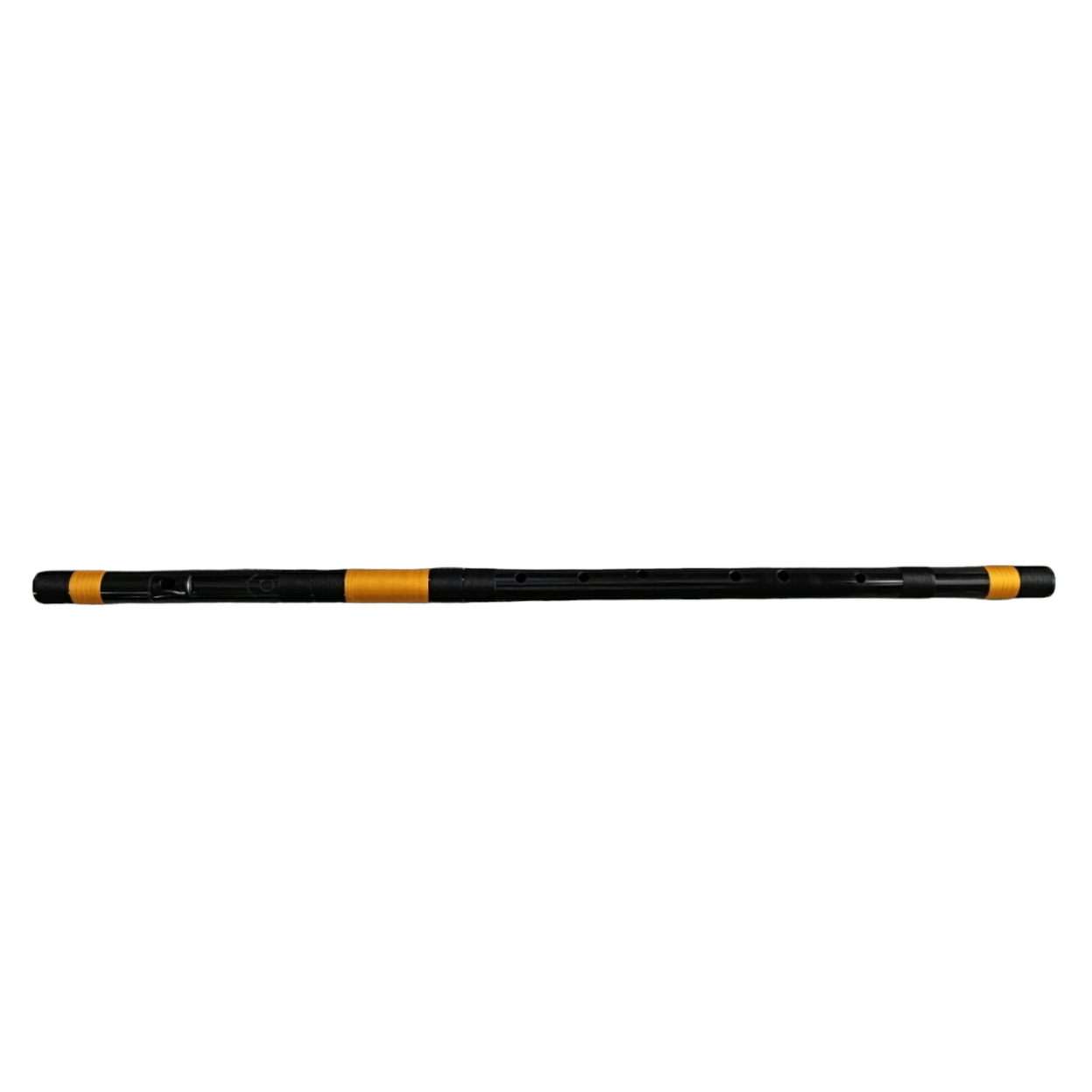 Radhe Flutes PVC Fiber C Natural Bansuri Double Base Octave 36"inches