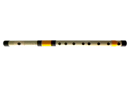 RF PVC Fiber F Natural Carnatic Bansuri Middle Octave/ 4 (17"inches)