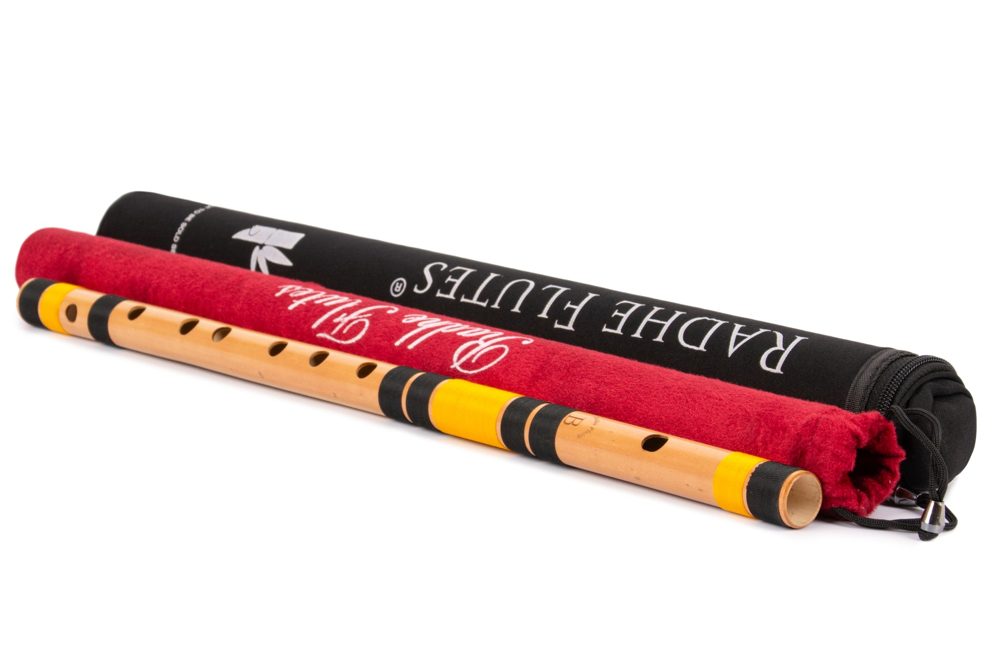 Deep resonance producing RF Bamboo B Natural Base Octave Flute