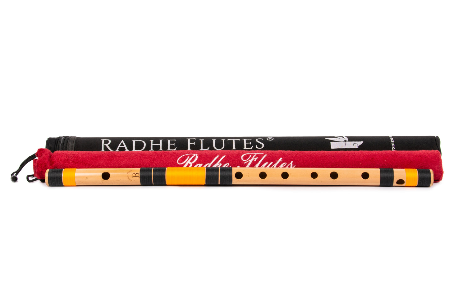 Hole detailing on RF Bamboo B Natural Base Octave Flute