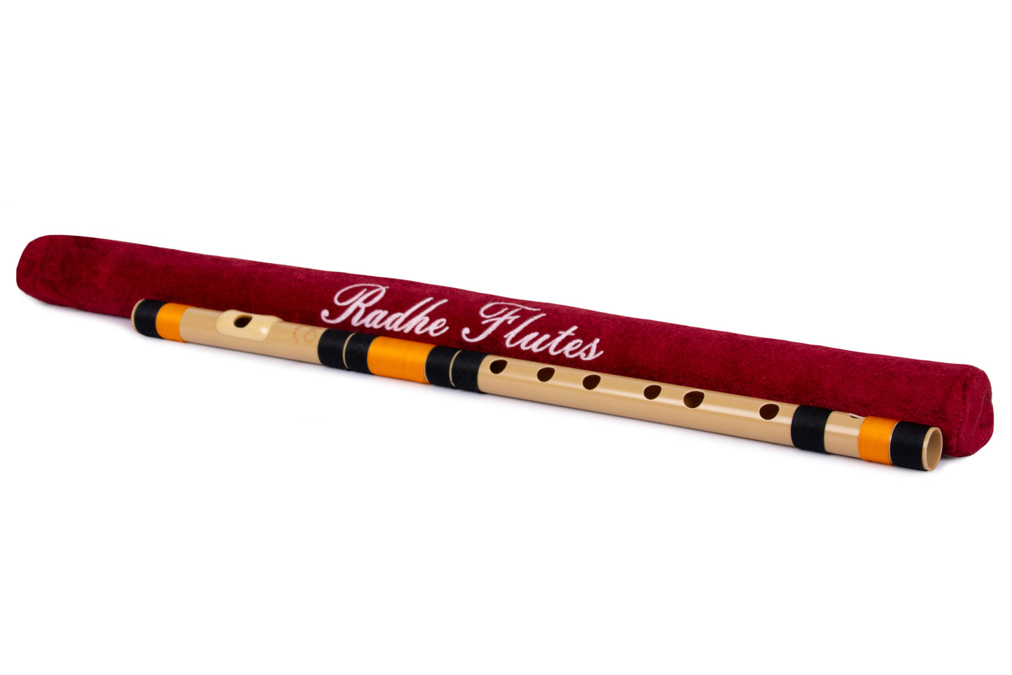 RF PVC Fiber C Sharp bansuri with nylon threading