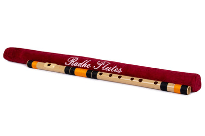 RF PVC Fiber C Sharp bansuri with nylon threading