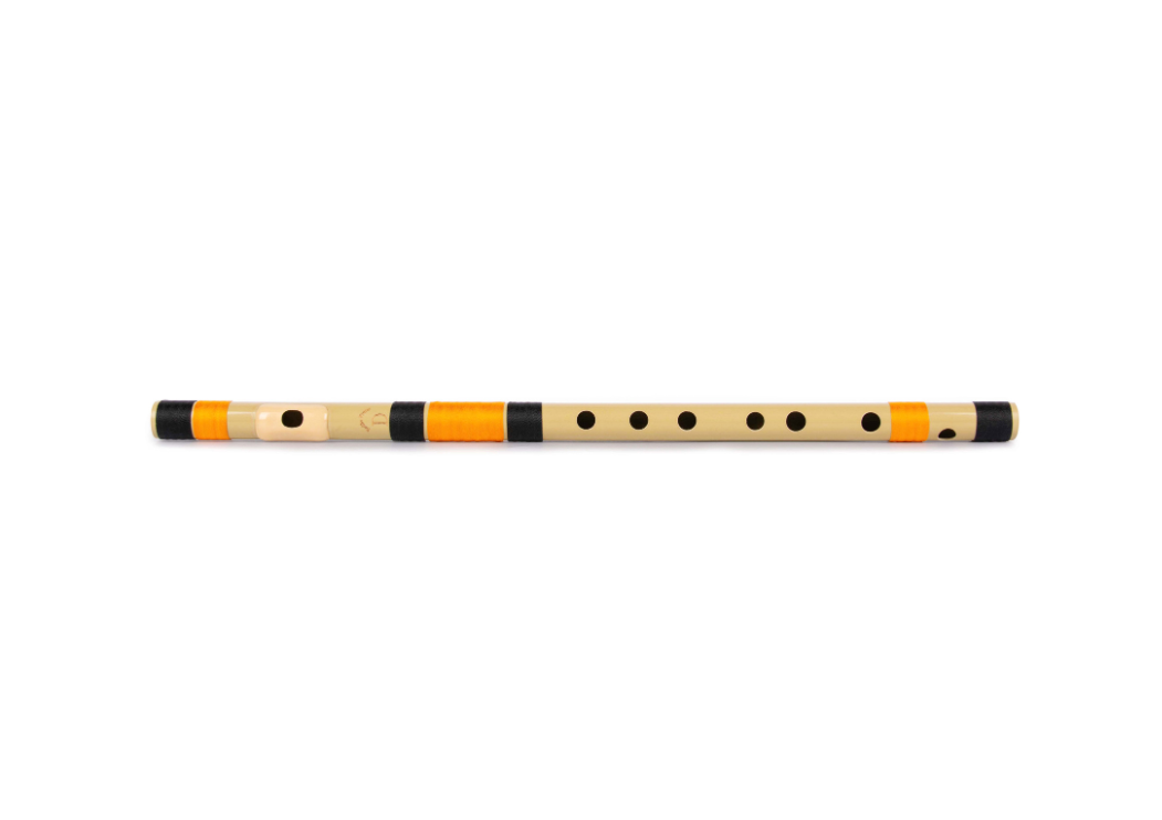 RF PVC Fiber D Natural Bansuri middle octave 17 inches