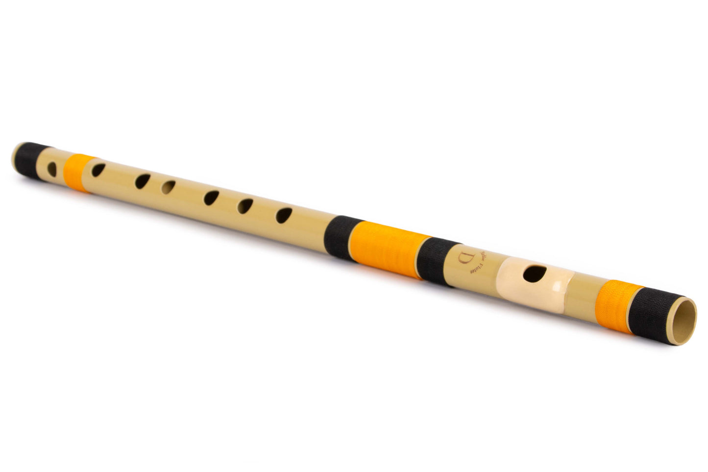 Durable RF PVC Fiber D Natural bansuri flute
