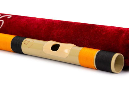 RF PVC Fiber D Natural bansuri in middle octave scale