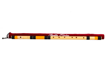 RF PVC Fiber E Natural bansuri flute 30 inches tuned at 440Hz