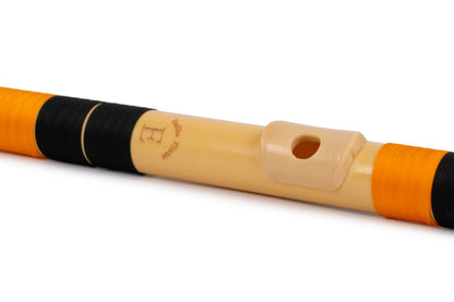 30 inch E Natural bansuri by Radhe Flutes made from PVC fiber