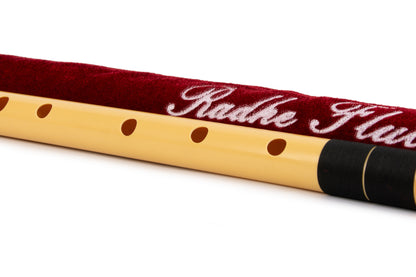 Radhe Flutes E Natural PVC fiber bansuri with smooth finish