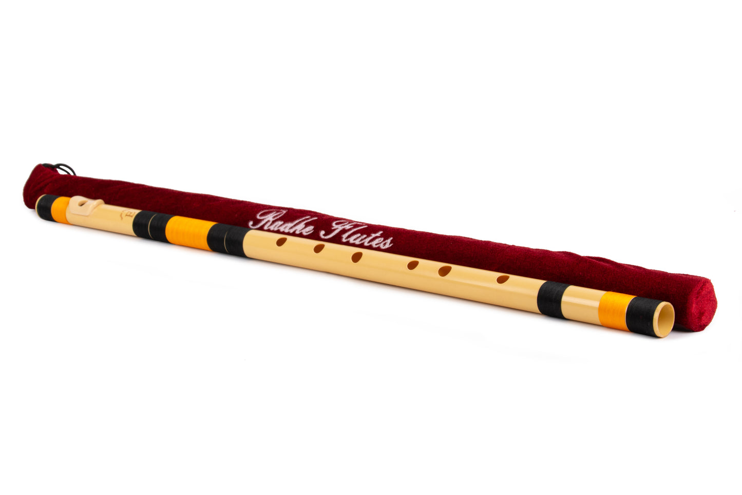 440Hz tuned E Natural PVC fiber bansuri flute