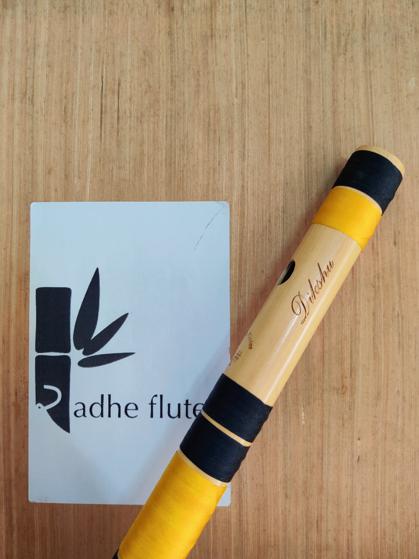 Radhe Flutes Customization | Name Engraving | Prepaid Order Only