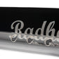 Radhe Flutes Acrylic Fiber B Natural Bansuri Base Octave with Hard Cover 21"inches