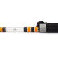 Radhe Flutes Acrylic Fiber D Sharp Bansuri Base Octave with Hard Cover 31"inches
