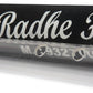 Radhe Flutes Acrylic Fiber E Natural Bansuri Base Octave with Hard Cover 30"inches