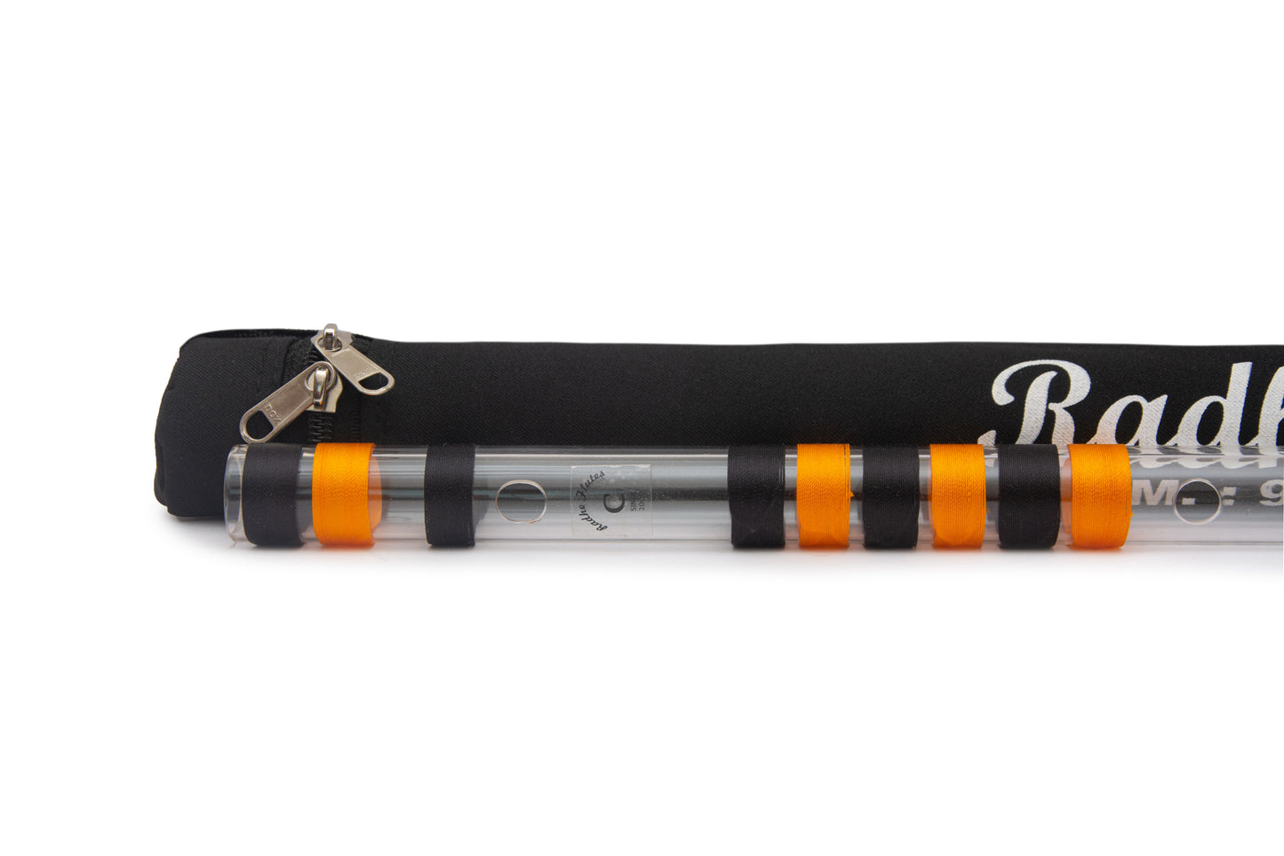 RF Acrylic Fiber C Natural Bansuri Middle Octave with Hard Cover 20"inches
