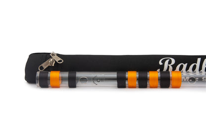 RF Acrylic Fiber C Natural Bansuri Middle Octave with Hard Cover 20"inches