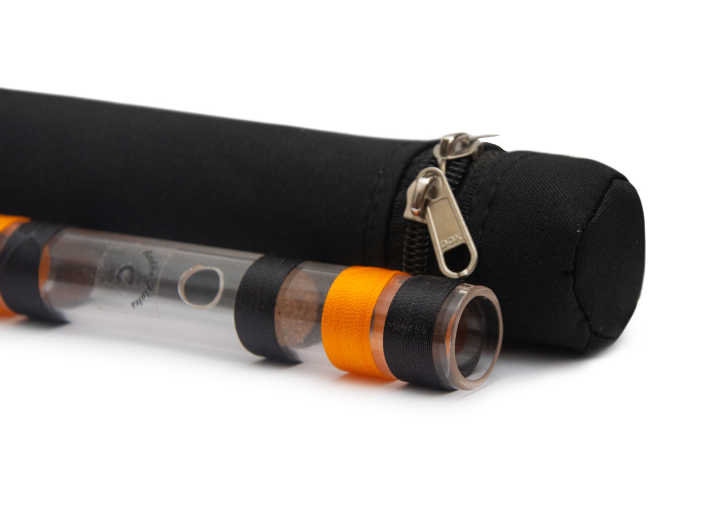 RF Acrylic Fiber C Natural Bansuri Middle Octave with Hard Cover 20"inches