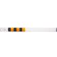 Radhe Flutes Acrylic Fiber D Natural Bansuri Middle Octave with Hard Cover 17"inches