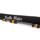 Radhe Flutes Acrylic Fiber F Sharp Bansuri Middle Octave with Hard Cover 14"inches