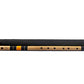 Radhe Flutes Bamboo G Sharp Bansuri Base Octave with Hard Cover 24"inches