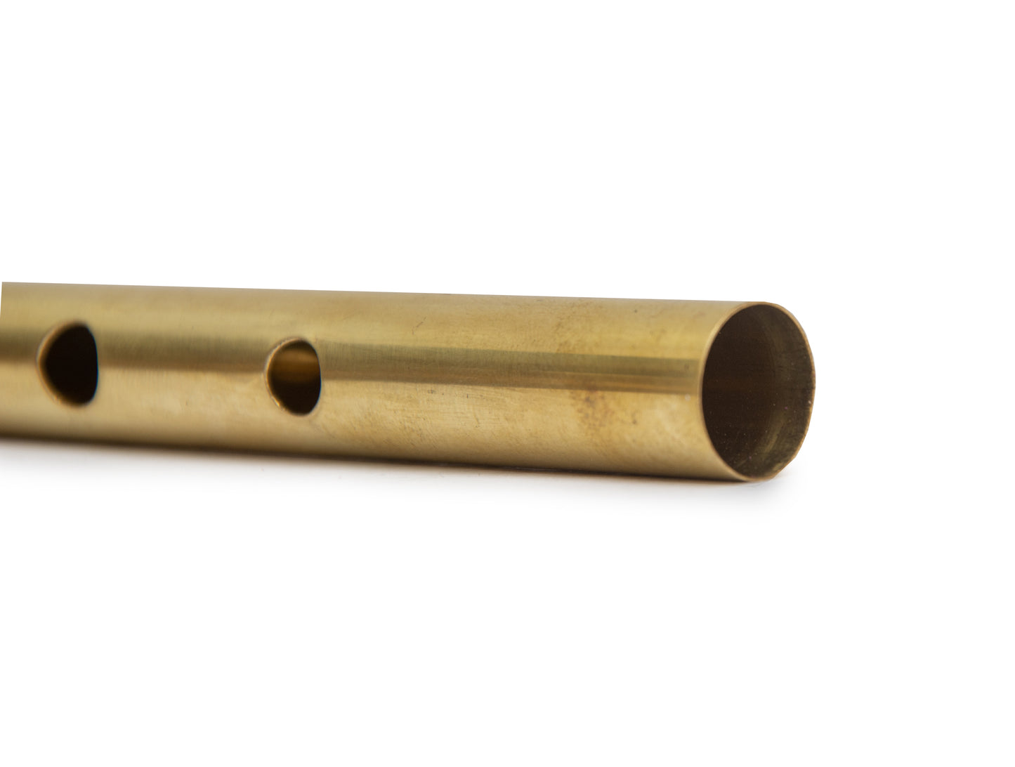 Radhe Flutes Brass C Sharp Soprano Vertical Blow 12.5"inches