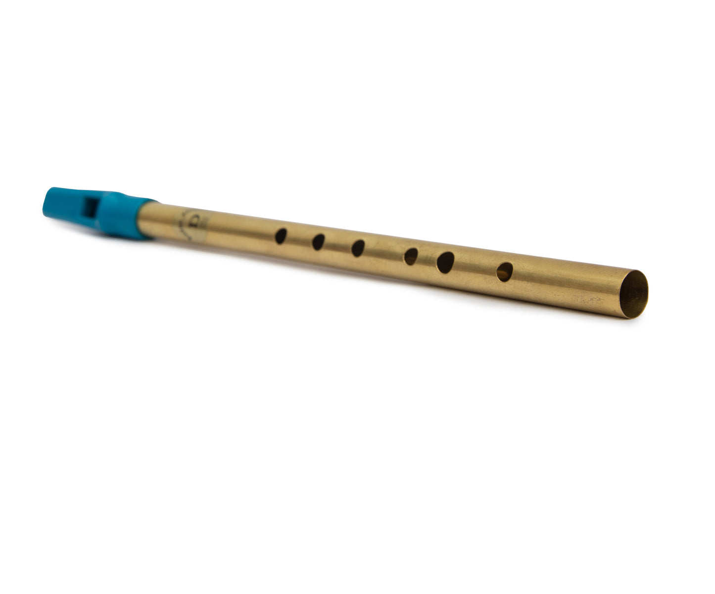 Radhe Flutes Brass D Natural Soprano Vertical Blow 12"inches