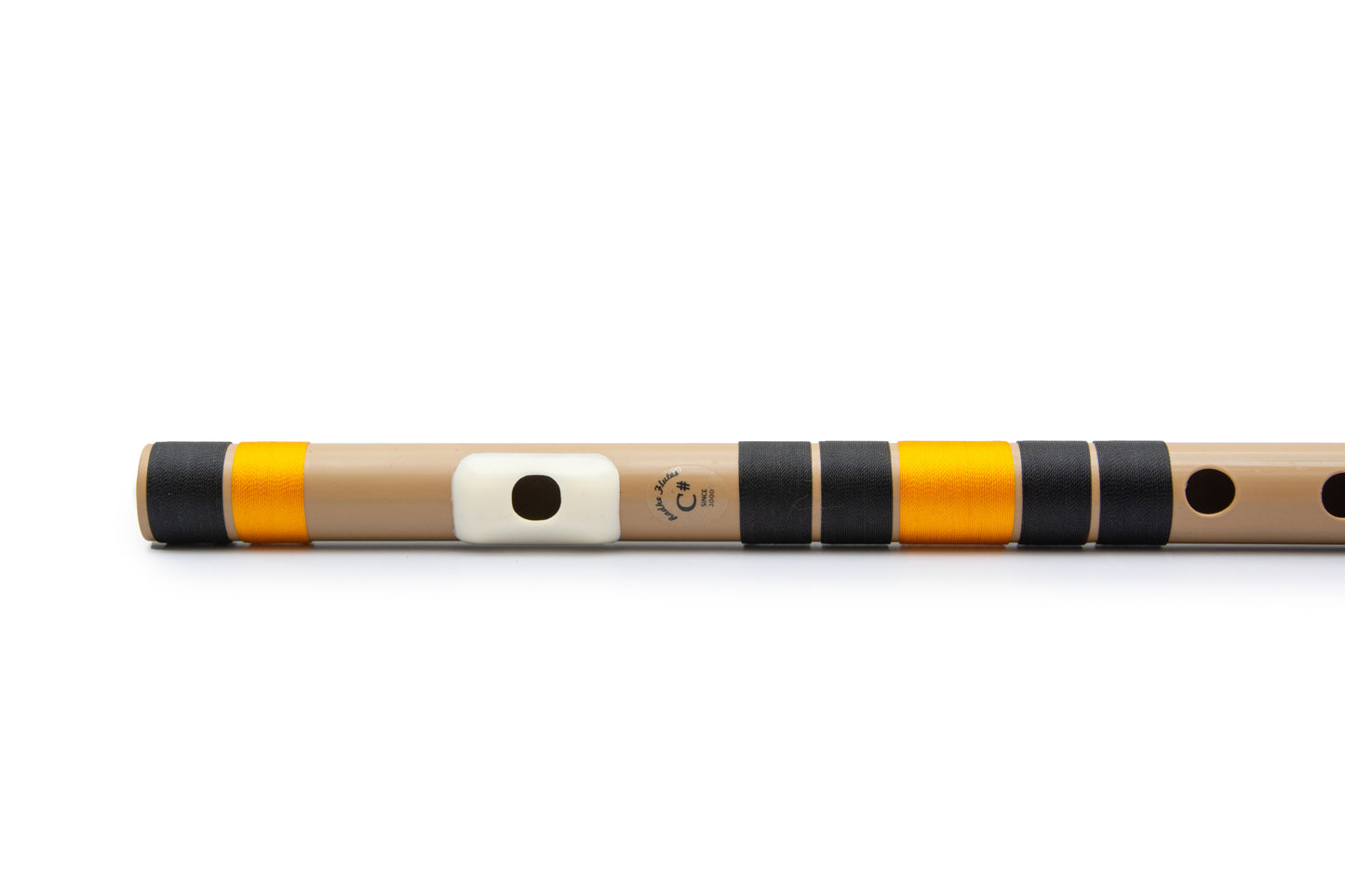 Radhe Flutes PVC Fiber C Sharp Bansuri Middle Octave 18"inches