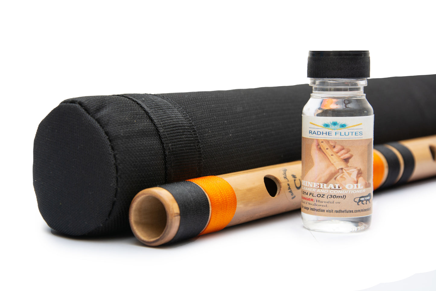 C Sharp bamboo bansuri tuned for Hindustani classical music