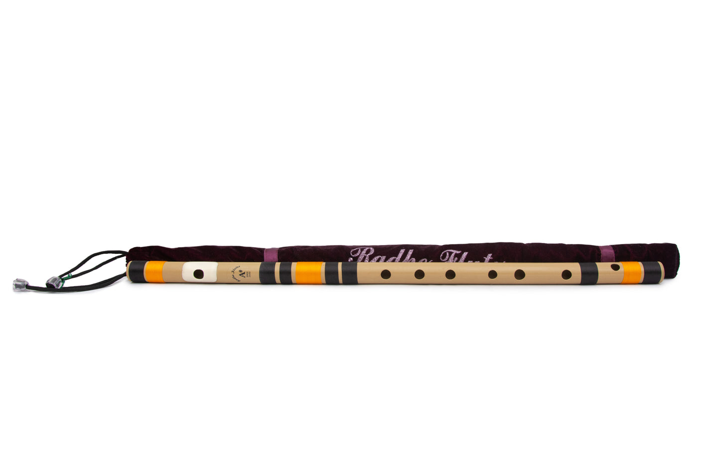Radhe Flutes PVC Fiber A Sharp Bansuri Base Octave 22"inches