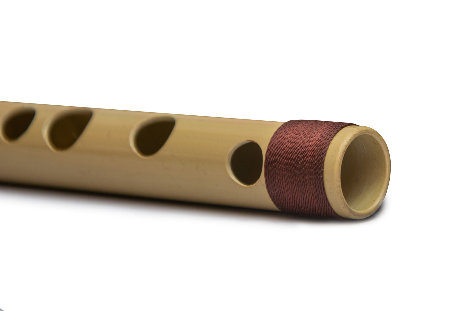 Radhe Flutes PVC Fiber C Natural Bansuri Higher Octave 10"inches
