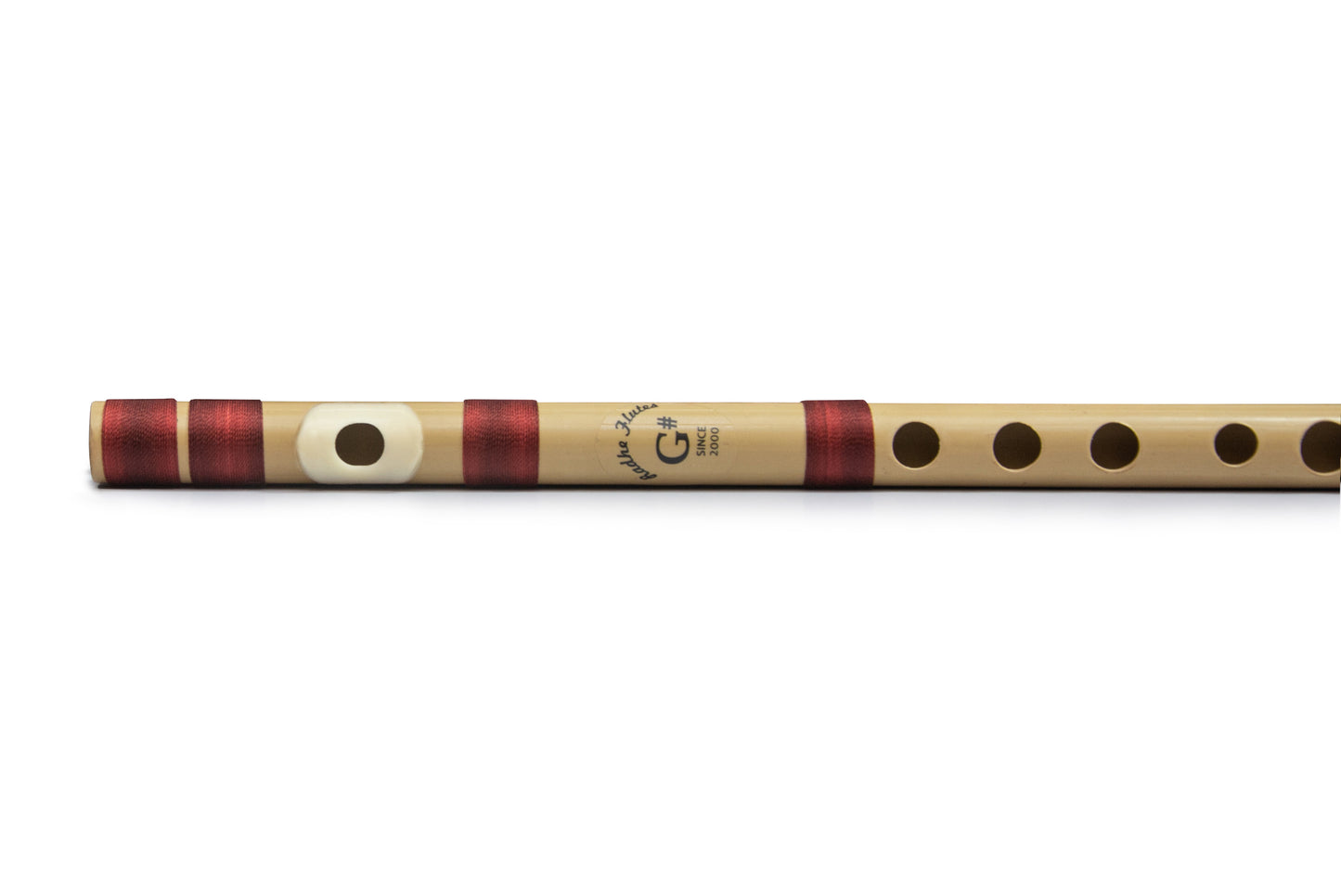 Radhe Flutes PVC Fiber G Sharp Bansuri Middle Octave 13"inches