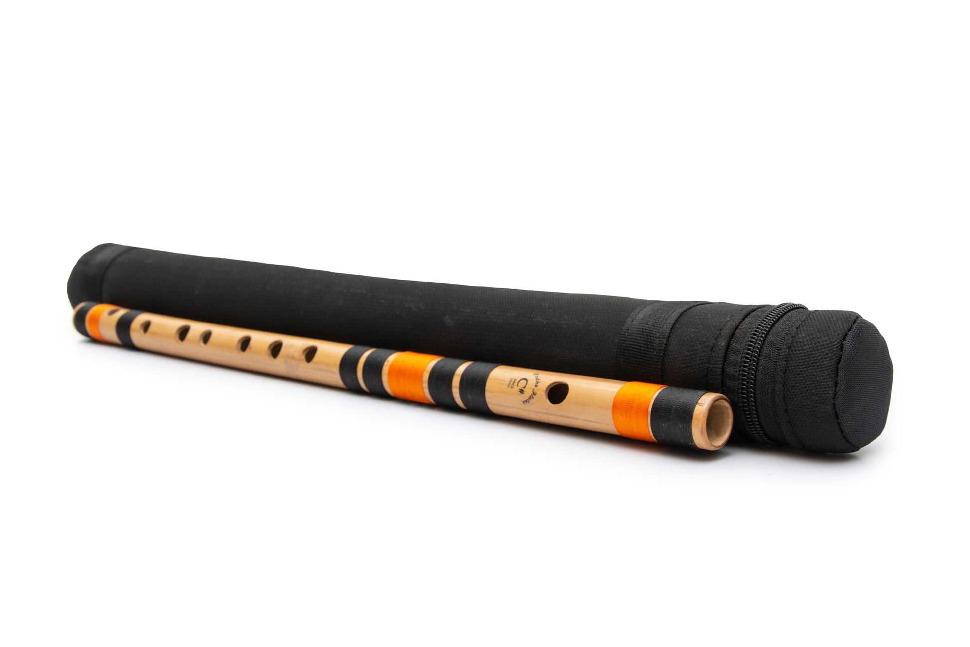 Bamboo C Sharp bansuri with hard protective case